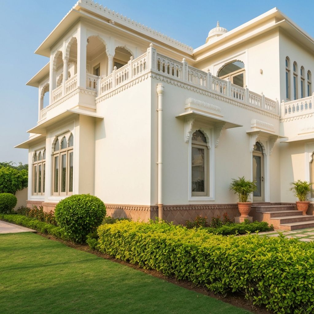 Luxury Villa Painting